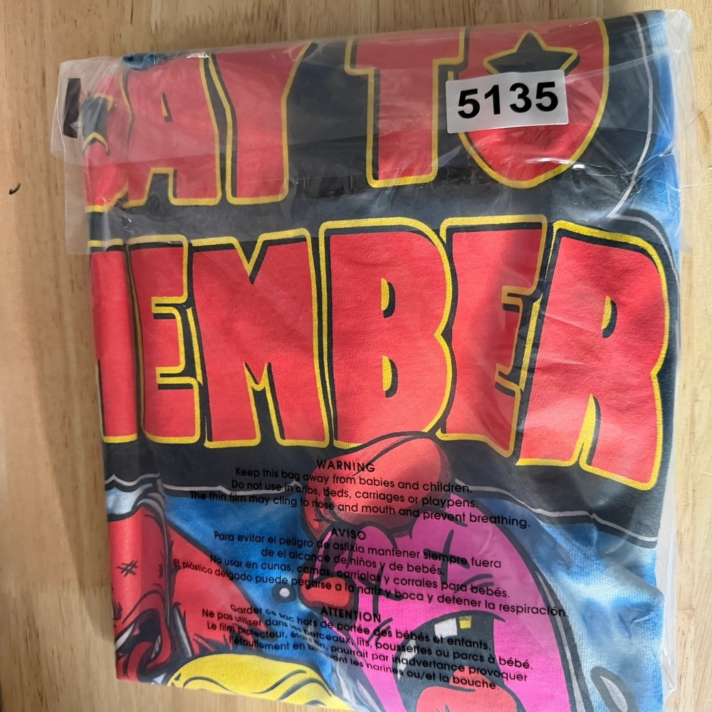 A Day To Remember Tie Dye Shirt Pac Man Keep Running Your Mouth Mens 2XL - Picture 15 of 15